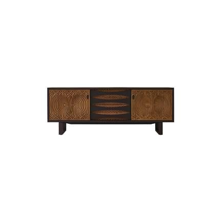 Tikamoon  Frida - Massief mahoniehouten dressoir 205 cm