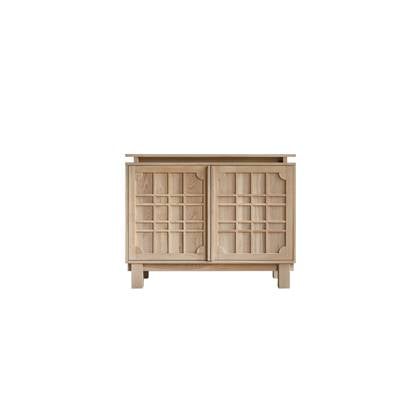 Tikamoon  Bodi - Massief eikenhouten buffet 120 cm