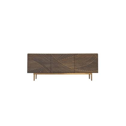 Tikamoon  Bilal - Dressoir van massief mangohout en terrazzo 180 cm