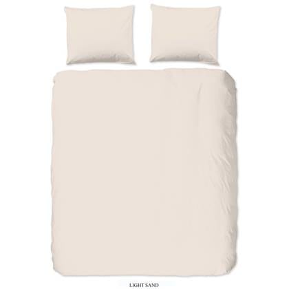 Good Morning Dekbedovertrek Uni 200x200|220 cm lichtbeige