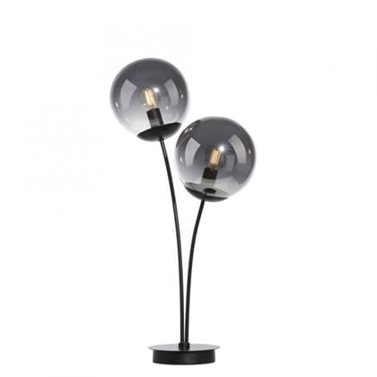 JUST LIGHT Tafellamp Big Widow Zwart 2 Lichts E14