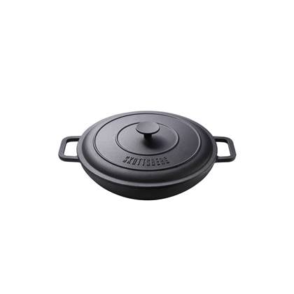 Skottsberg Hapjespan Gietijzer 31.5 cm Cast Iron - alle warmtebronnen - Inductie