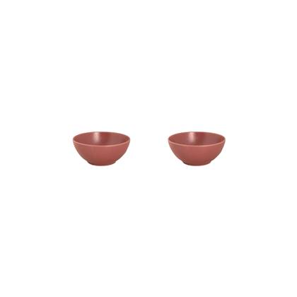 Mammoet Schaal Spirit 15 cm 51 cl Rood Stoneware 2 stuks