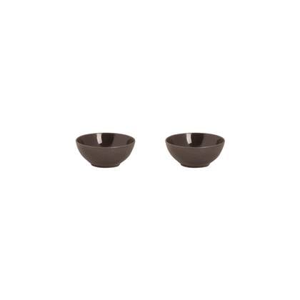 Mammoet Schaal Spirit 15 cm 51 cl Grijs Stoneware 2 stuks