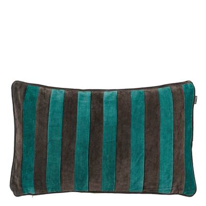 In The Mood Collection Clair Sierkussen - L55 x B35 x H10 cm - Groen Groen, Grijs