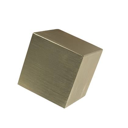 QAZQA Set van 2 moderne wandlampen goud - Cube afbeelding