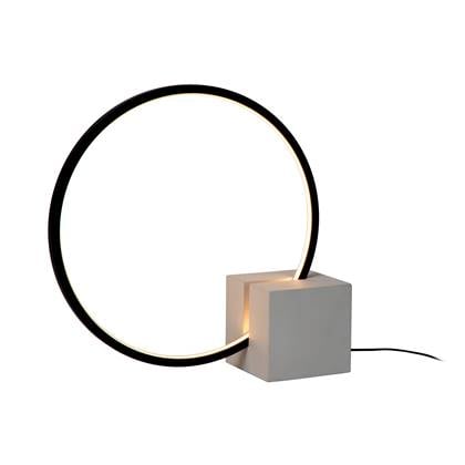 Lucide CIRKELIS Tafellamp - Zwart