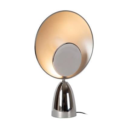 Lucide CASTAMAR Tafellamp - Chroom Zilver