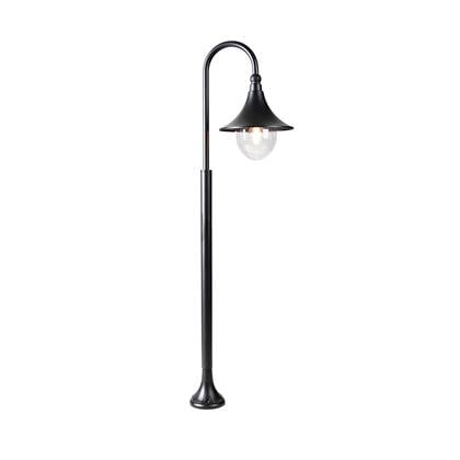 QAZQA Smart buiten lantaarn 125 cm IP44 incl. Wifi A60 - Daphne Zwart