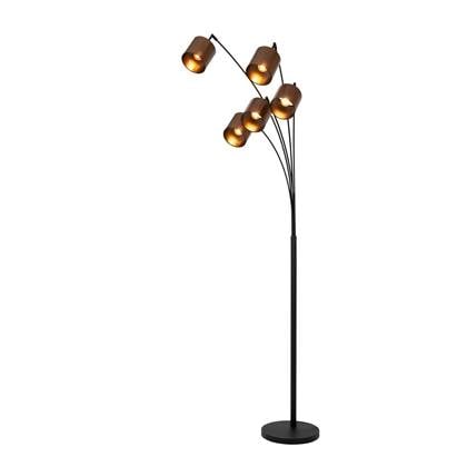 Lucide RANKOS Vloerlamp - Zwart afbeelding