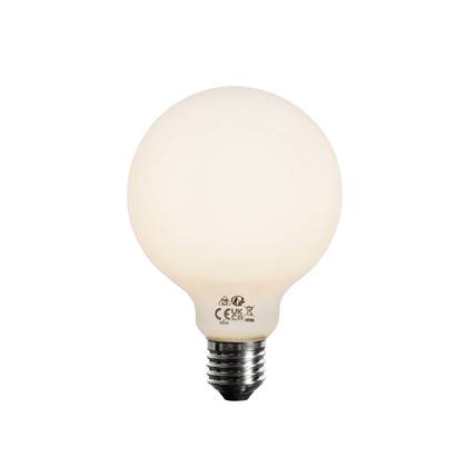 LUEDD E27 3-staps dimbaar LED lamp opaal G95 4W 450 lm 3000K