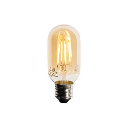 LUEDD E27 dimbare LED goud T45 4W 300 lm 2200K