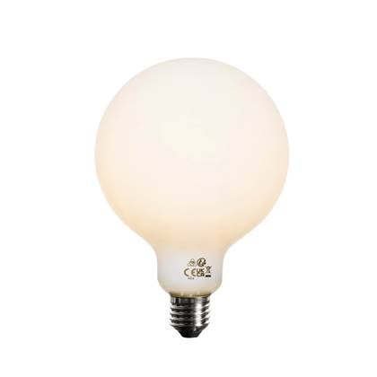 LUEDD E27 dimbare LED lamp opaal G125 5W 450 lm 2700K