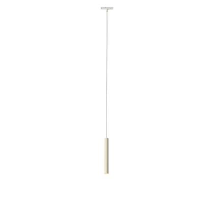 QAZQA slimline keno - Moderne Spot railsysteem verlichting, railverlichting geschikt voor led - 1 lichts - Ø 2.8 cm - Beige - Woonkamer | Slaapkamer | Keuken