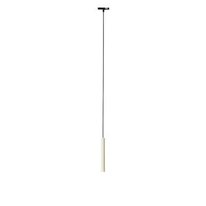 QAZQA slimline keno - Moderne Spot railsysteem verlichting, railverlichting geschikt voor led - 1 lichts - Ø 2.8 cm - Beige - Woonkamer | Slaapkamer | Keuken