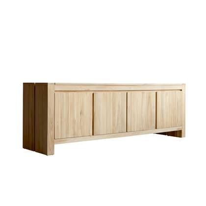 Tikamoon  Eden - Massief teakhouten dressoir 210 cm