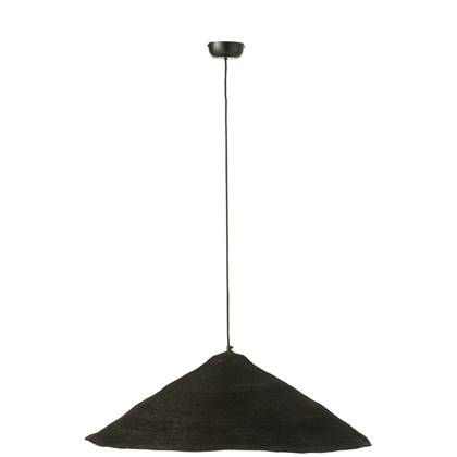 J-Line angende Lamp Hoed Moonj - gras - zwart - large