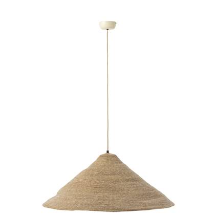 J-Line hanglamp Hoed Moonj - gras - naturel - large