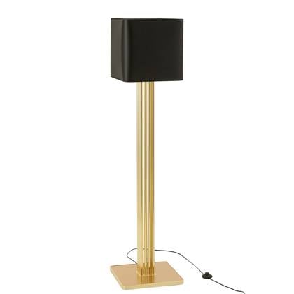 J-Line Lamp Moderna Goud Metaal/Textiel