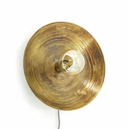 FURNILUX - Wandlamp Horus groot Brons - 52 x 52 x 10 cm