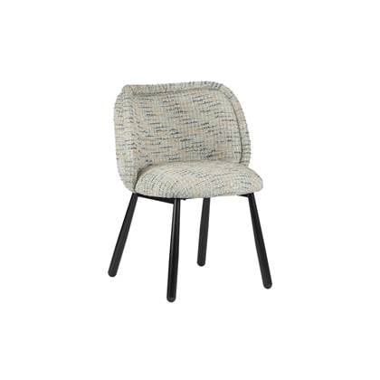Pole to Pole - Panda Stoel - Blue de Coco Multicolor