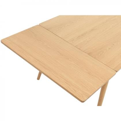 Nordic Home Ivar eiken tafelblad verlengstuk - 90x45 cm - naturel Crème