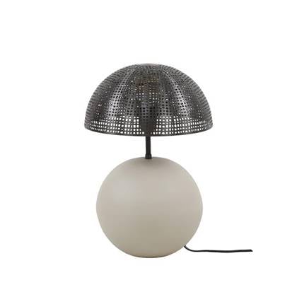 Hoyz Collection - Tafellamp 1L Sphere Natural - Natural Grey Grijs
