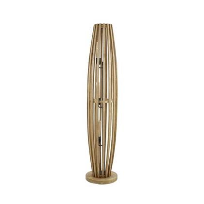 Hoyz Collection - Vloerlamp Orbit 3L - Massief Mango Naturel - L Bruin