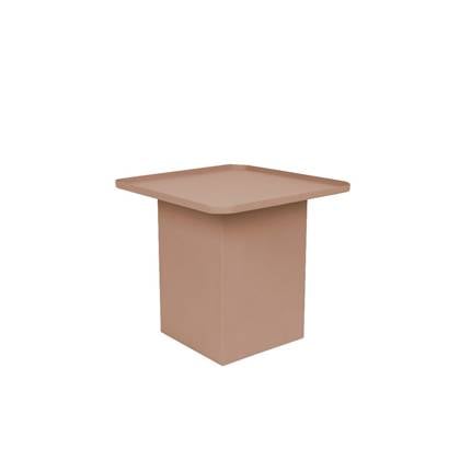 Puur Lorenzo vierkante bijzettafel - Roze