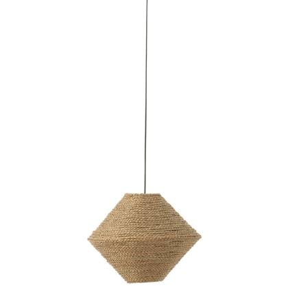 J-Line - Hanglamp Ufo Zeegras Naturel Large - 40x40x32cm