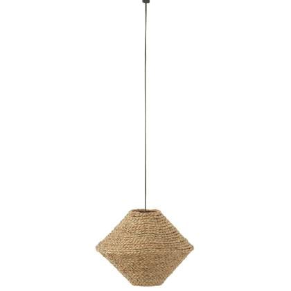 J-Line - Hanglamp Ufo Zeegras Naturel Small - 35x35x27cm