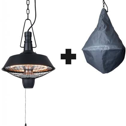 Sunred  COMBIDEAL - Heater & Hoes - Indus - Bright lijn - Zwart -
