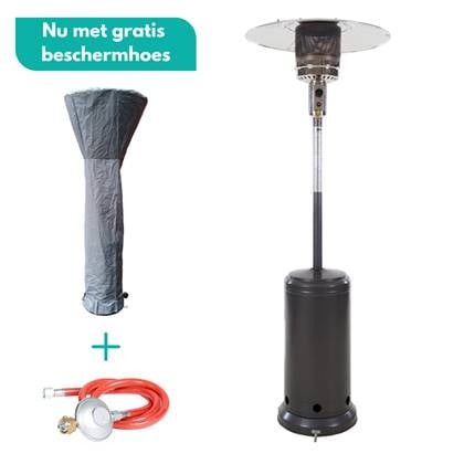 Sunred  COMBIDEAL - Heater & Hoes - Sargas - Gas lijn - Grijs -