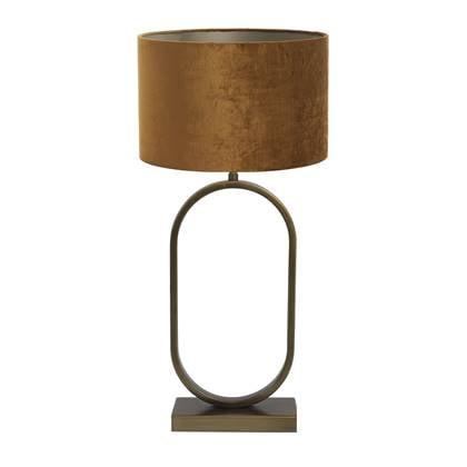 Light & Living Tafellamp Jamiri|Gemstone - Ant, Brons|Goud - Ø30x67cm Goud, Brons