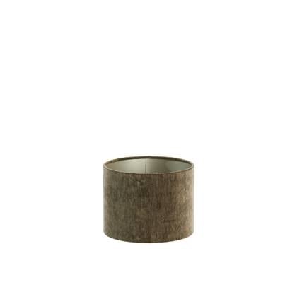 Light & Living Light&living Kap cilinder 20-20-15 cm BAYOU mos Groen