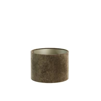 Light & Living Light&living Kap cilinder 25-25-18 cm BAYOU mos Groen