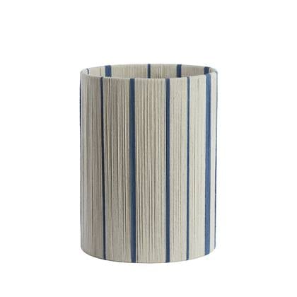 Light & Living Light&living Kap cilinder 30-30-40 cm MEDAN crème+ Blauw