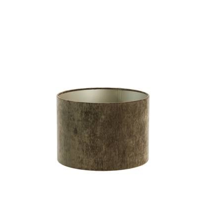 Light & Living Light&living Kap cilinder 30-30-21 cm BAYOU mos Groen