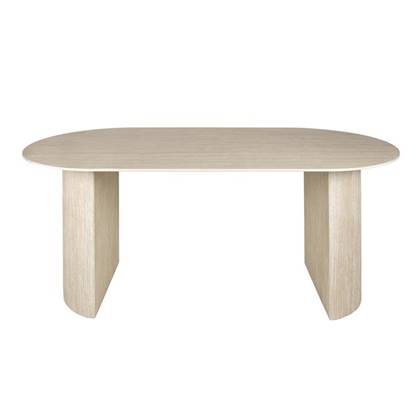 Hoyz Collection - Eetkamertafel 180 Arch - Travertin look Beige