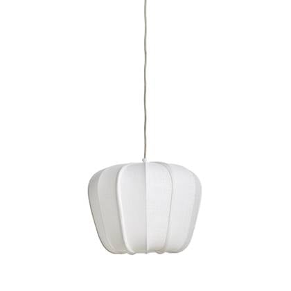 Light & Living - Hanglamp ZUBEDO - Ø40x30cm - Wit afbeelding