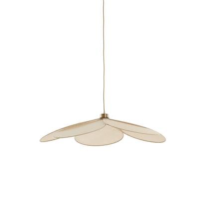 Light & Living - Hanglamp FYANO - Ø79x20cm - Bruin afbeelding
