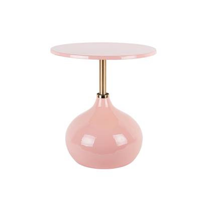 Leitmotiv - Bijzettafel Kensi - Flamingo pink Roze