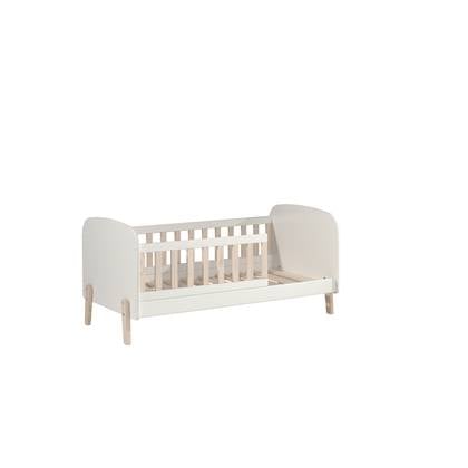 LUCEVI - Kiddy Peuter Bed - Hout - Wit - 148.2x77x68cm