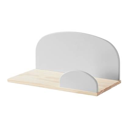 Vipack Kiddy Hangplank B 45 cm - Cool Grijs Grijs, Bruin