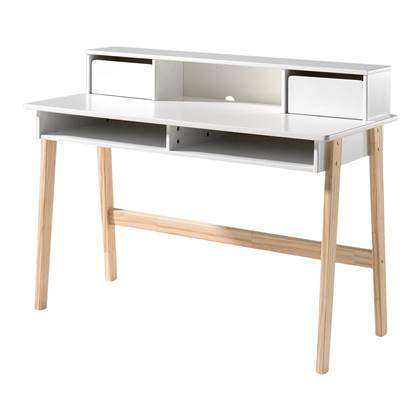 Vipack Kiddy Bureau Wit, Bruin