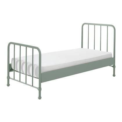 Vipack Bronxx Eenpersoonsbed 90 x 200 cm - Olive Groen