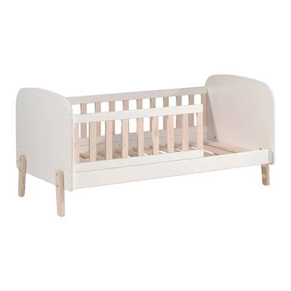 Vipack Kiddy Toddler Bed 70 x 140 cm - Wit Wit, Bruin