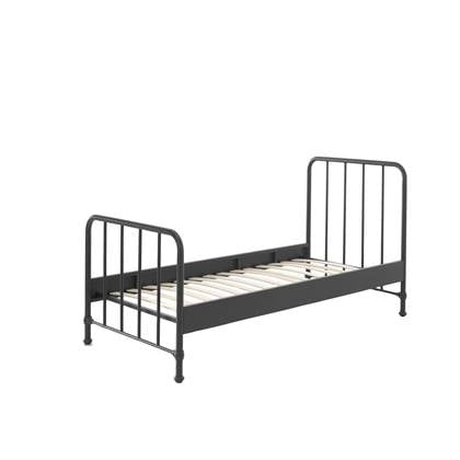 Vipack Bronxx Eenpersoonsbed 90 x 200 cm - Zwart