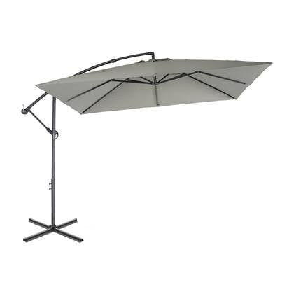 Sweeek  Zweefparasol vierkant 3x3m