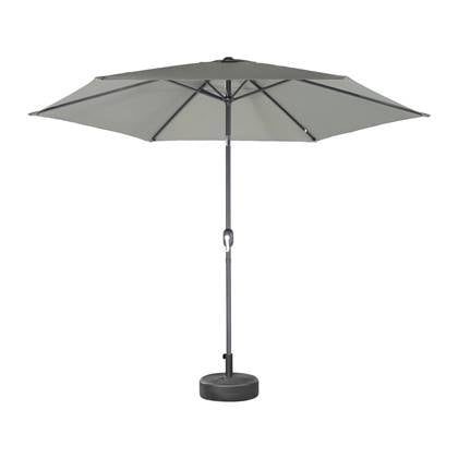 Sweeek  3m ronde parasol, paal met houteffect